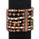 ASSORTED BEAD AND WOOD STRETCH BRACELETS 1