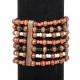 ASSORTED BEAD AND WOOD STRETCH BRACELETS 2