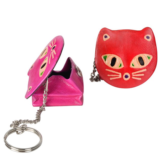 CAT FACE KEY CHAIN