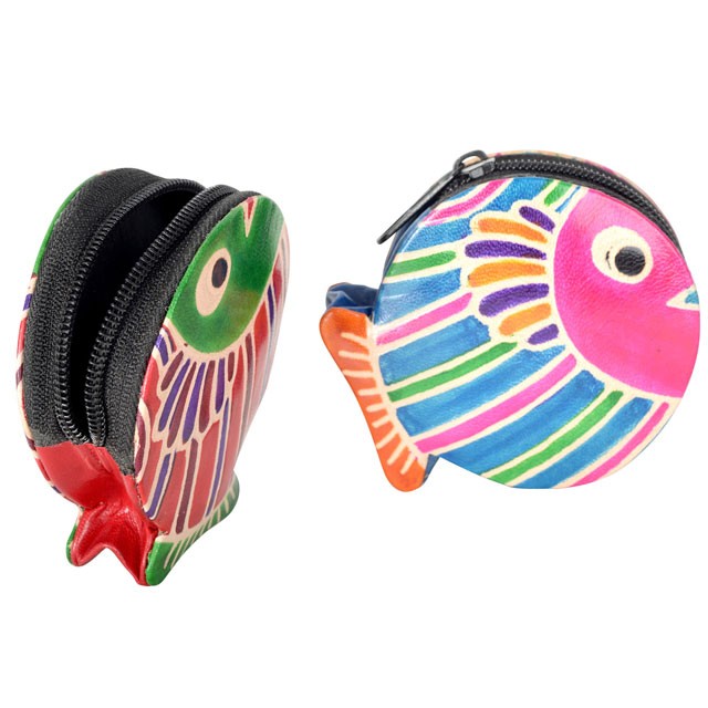 FISH ZIPPER COIN PURSE