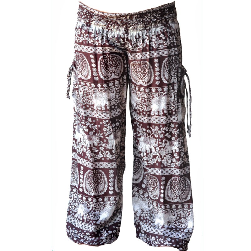 CHILDREN'S ELEPHANT PRINT PANTS