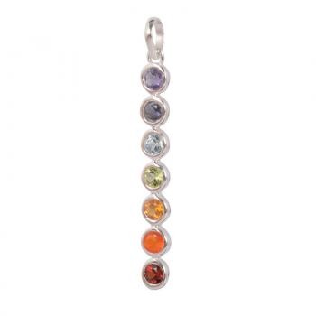 SEVEN CHAKRA LADDER PENDANT