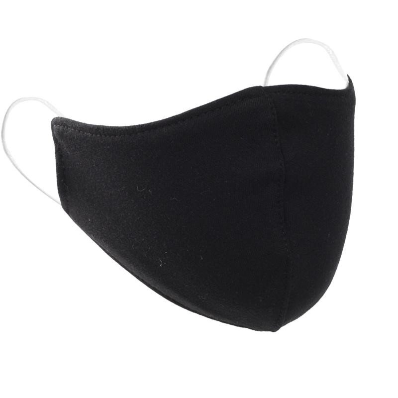 BLACK CLOTH FACE MASK