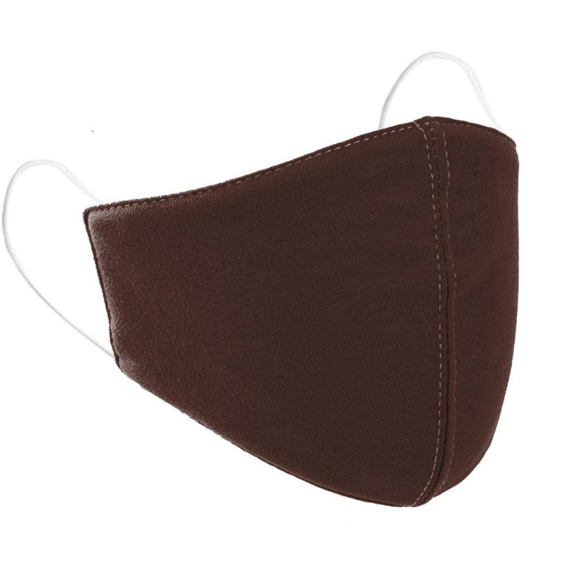 BROWN CLOTH FACE MASK