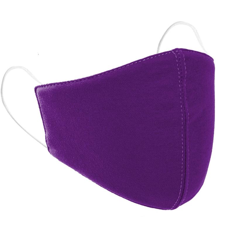 PURPLE CLOTH FACE MASK