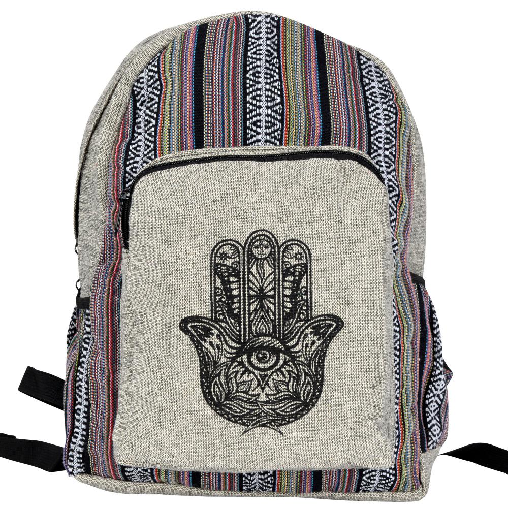 HAMSA COTTON BACKPACK