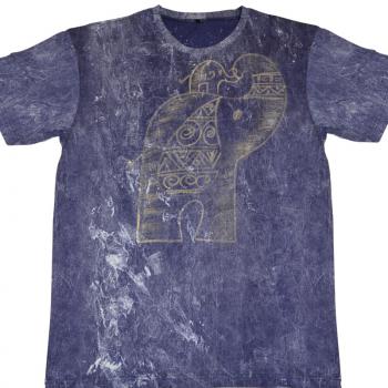 ELEPHANT T-SHIRT IN BLUE