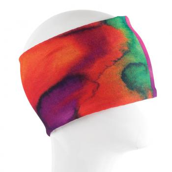 TIE DYE EARTH HALF SIZE BANDANA