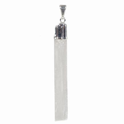 SELENITE CRYSTAL BAR PENDANT