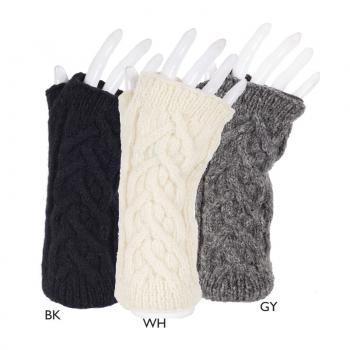 WOOL KNIT HANDWARMERS