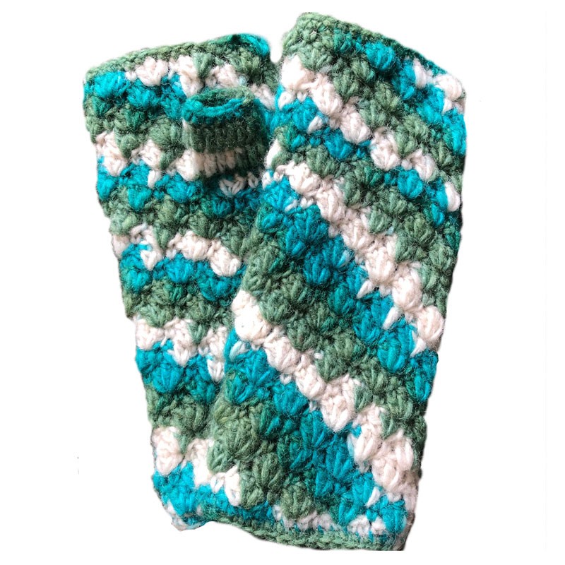 KNIT HAND WARMERS