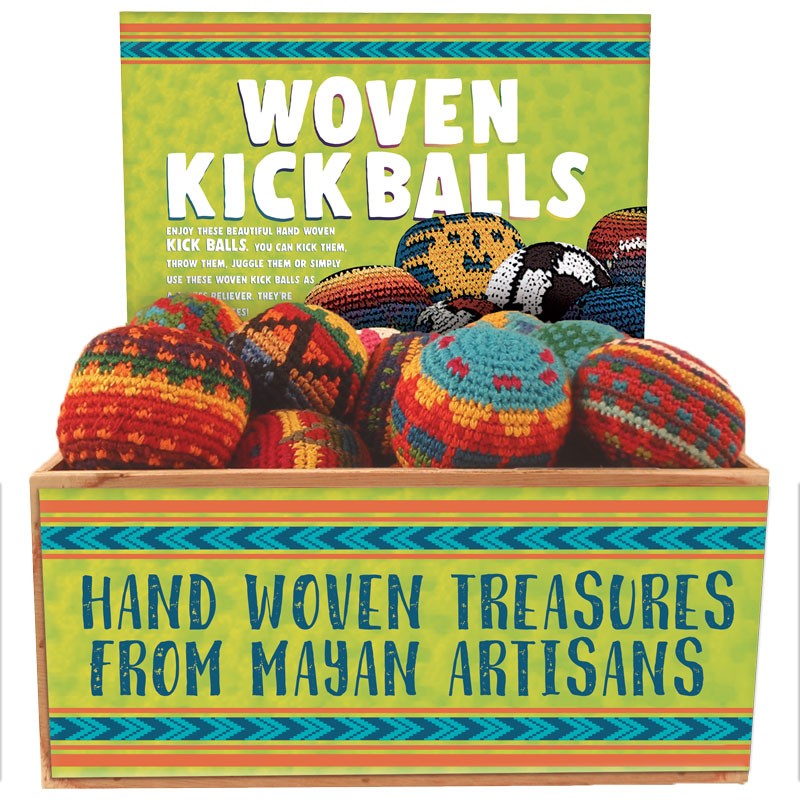 WOVEN KICKBALLS