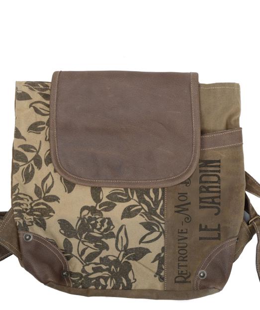 SMALL FLORAL LE JARDIN BACKPACK