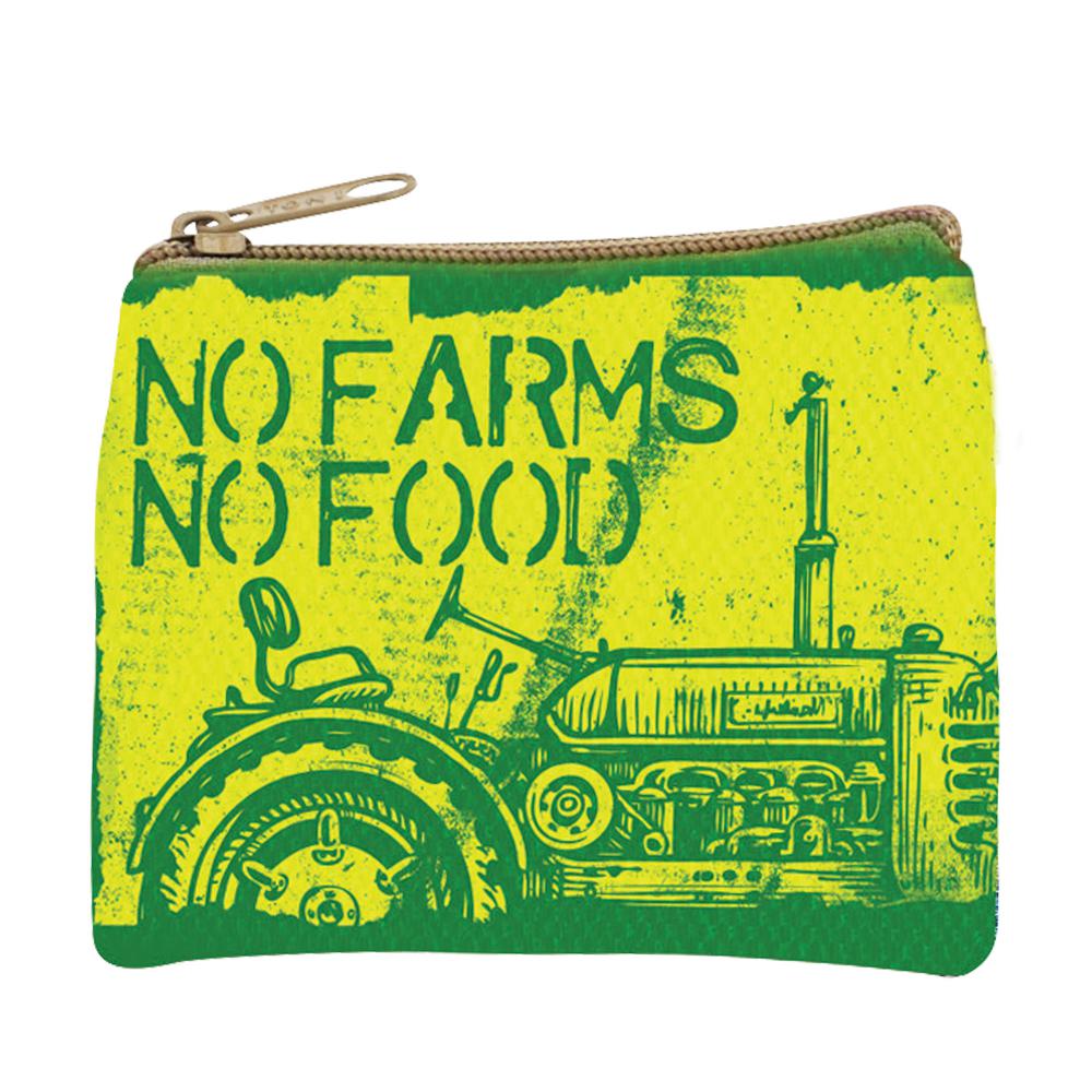 NO FARMS COIN PURSE