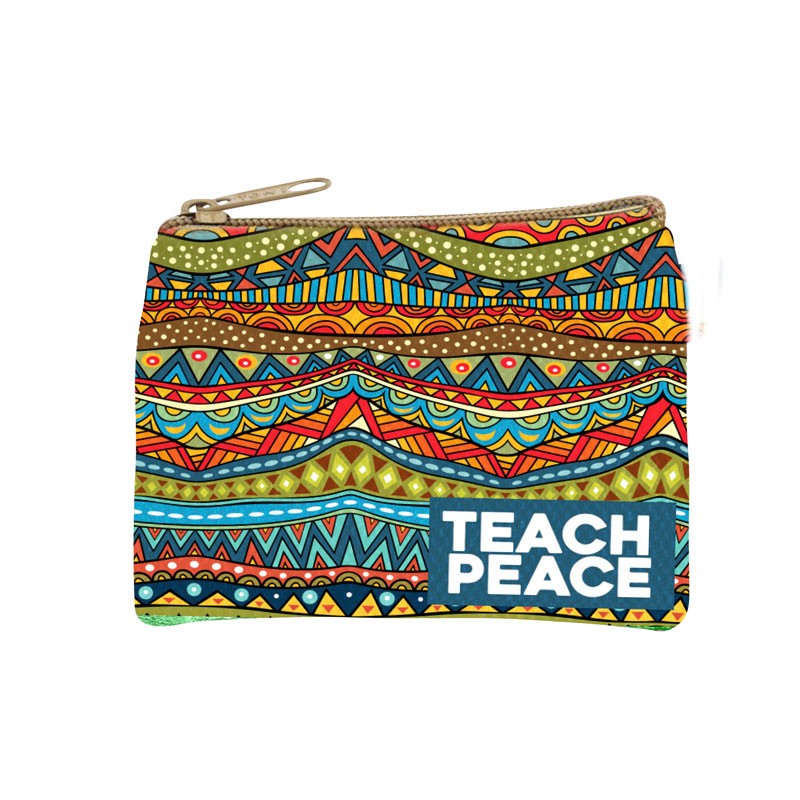 TEACH PEACE COIN PURSE