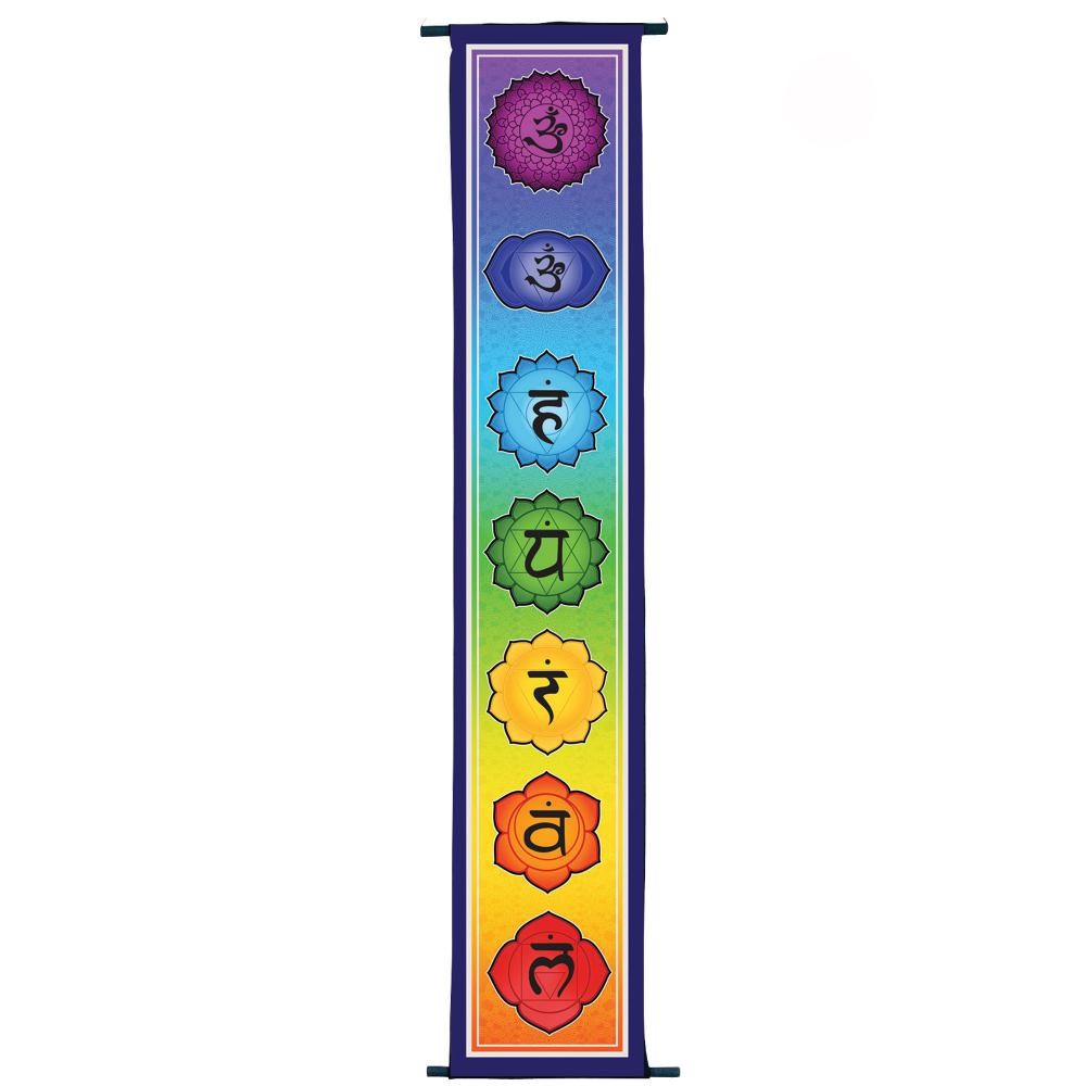 RAINBOW CHAKRA BANNER