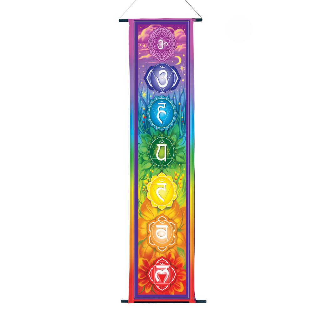 FLOWER CHAKRA BANNER