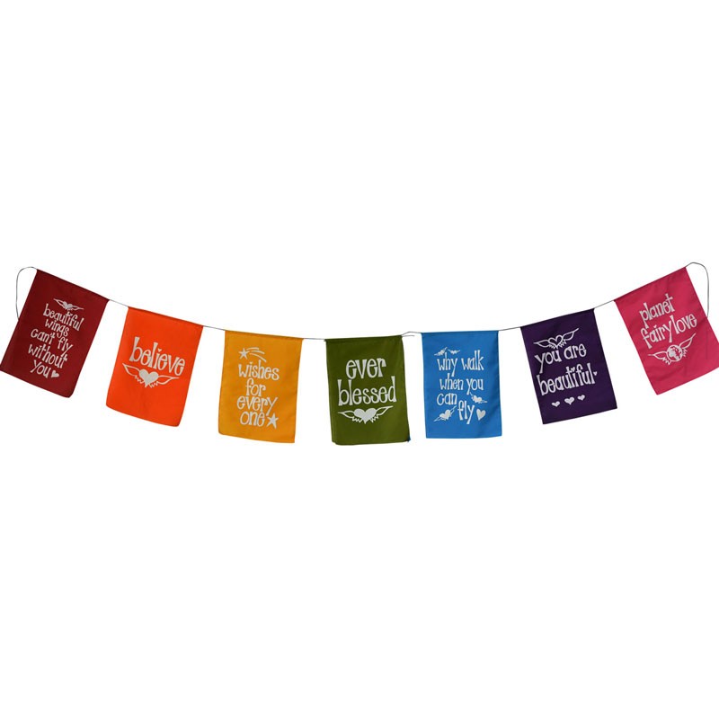 AFFIRMATION PRAYER FLAGS