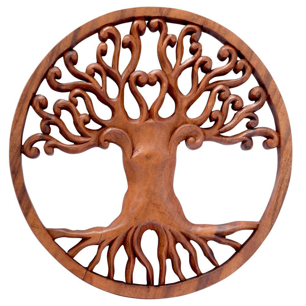 TREE OF LIFE WOODEN PLAQUE