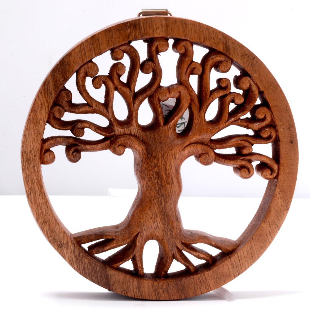 TREE OF LIFE WOODEN PLAQUE