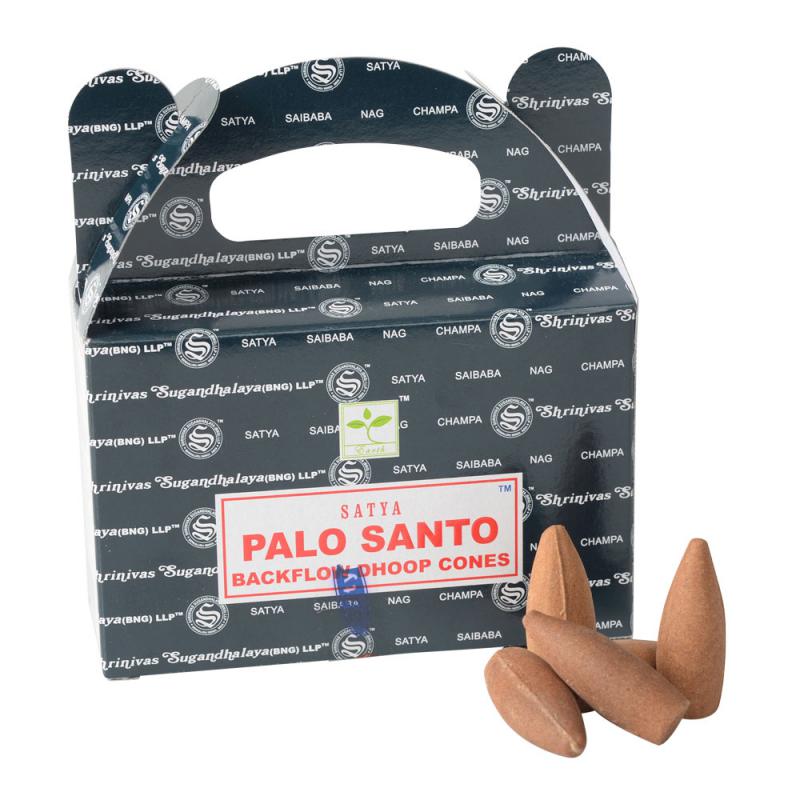 PALO SANTO BACKFLOW INCENSE CONES