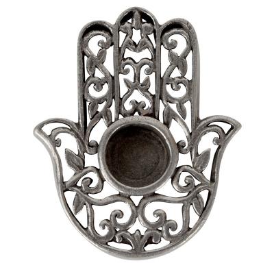 MINI CANDLE HOLDER HAMSA