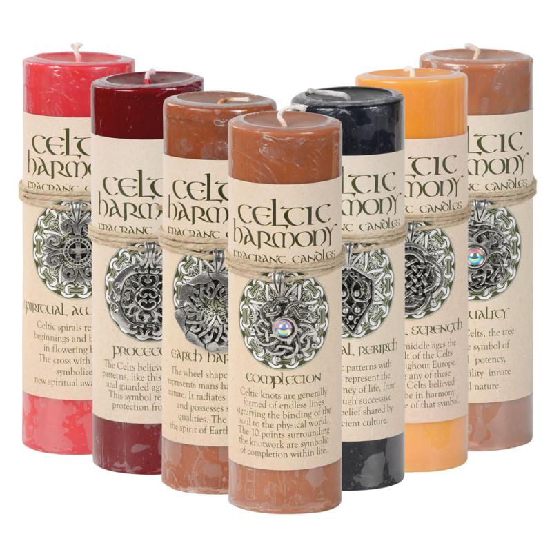 CELTIC HARMONIES PEWTER PENDANT CANDLE ASSORTMENT