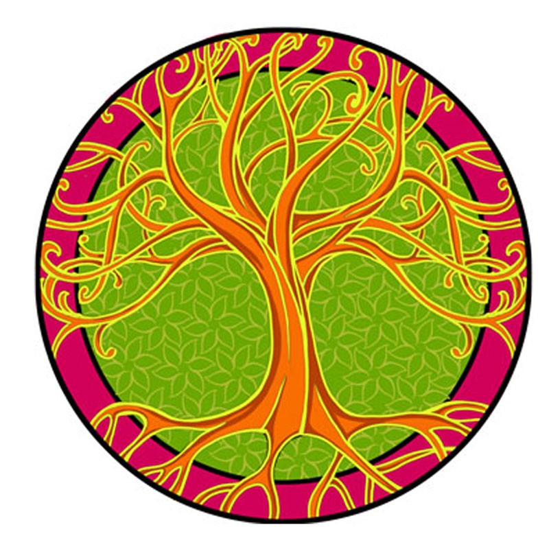 TREE OF LIFE EMBROIDERED PATCH