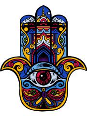 HAMSA EMBROIDERED PATCH