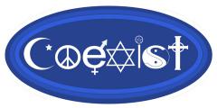 COEXIST EMBROIDERED PATCH