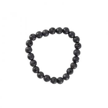 8MM LAVA BEAD BRACELET