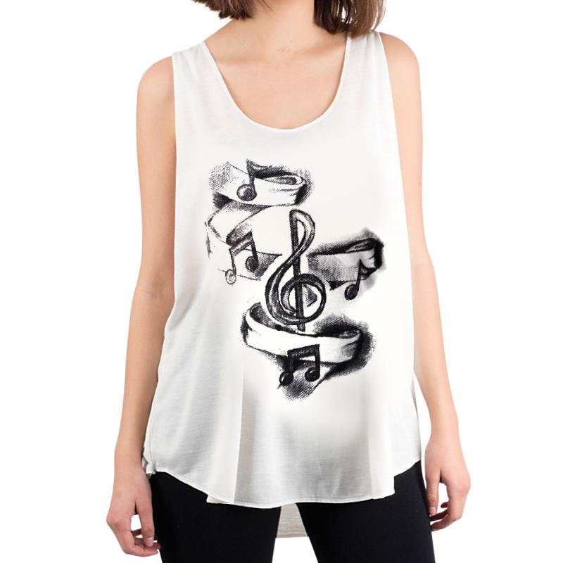 MUSIC GRAPHIC TANK