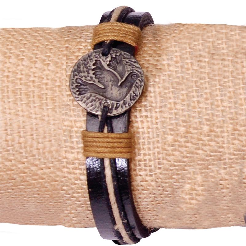 DOVE LEATHER BRACELET