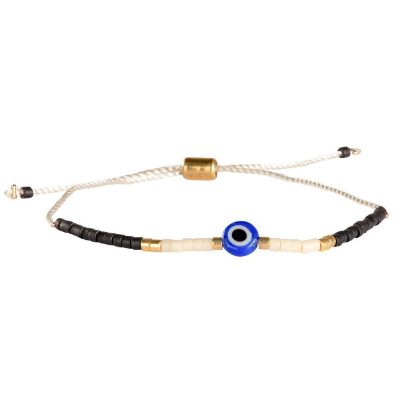 EVIL EYE BEAD BRACELET