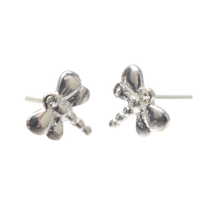DRAGONFLY SILVER STUDS