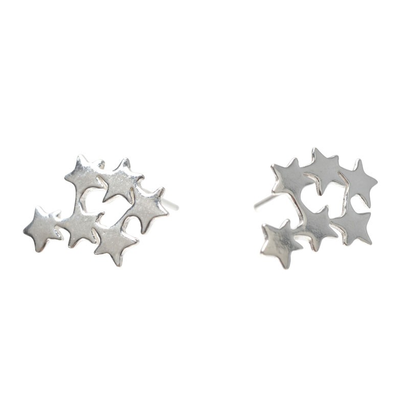 SIX STARS SILVER STUDS