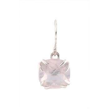 ROSE QUARTZ DOUBLE 4-PRONG EARRING