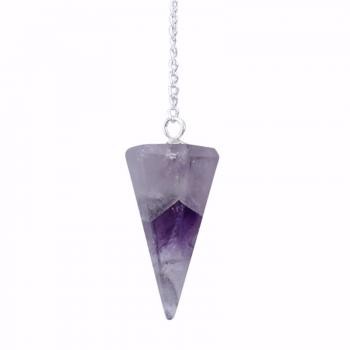 AMETHYST HEXAGON PENDULUM