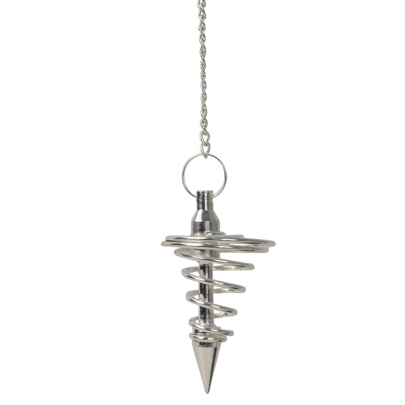 SPRING METAL PENDULUM SILVER