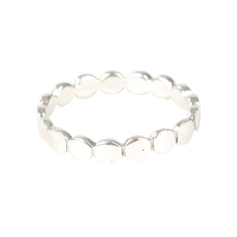 SCALLOP SILVER RING