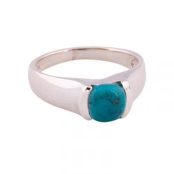 CATHEDRAL SHANK TURQUOISE RING