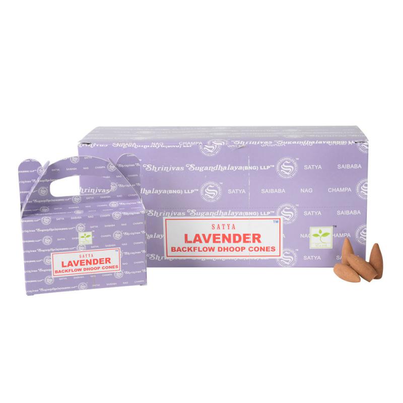 LAVENDER BACKFLOW INCENSE CONE DISPLAY