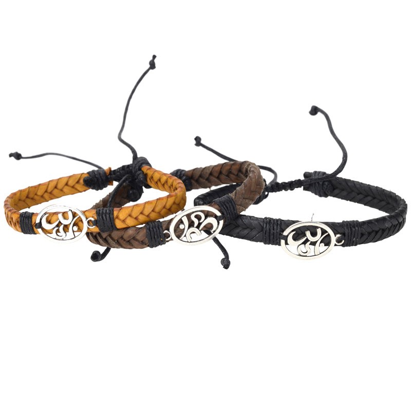 OM LEATHER BRACELETS