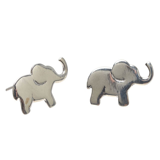 ELEPHANT SILVER STUDS