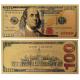 SHINY GOLDEN $100 BILLS 1