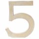LARGE WOODEN NUMBERS 2