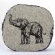 BLACK & WHITE CONVERTIBLE BACKPACK / ELEPHANT 1