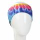 RAINBOW AND WHITE TIE DYE FULL SIZE BANDANA