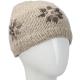 KNIT BEANIE HAT WITH FLOWERS 3