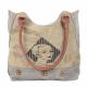 VINTAGE PORTRAIT CANVAS TOTE